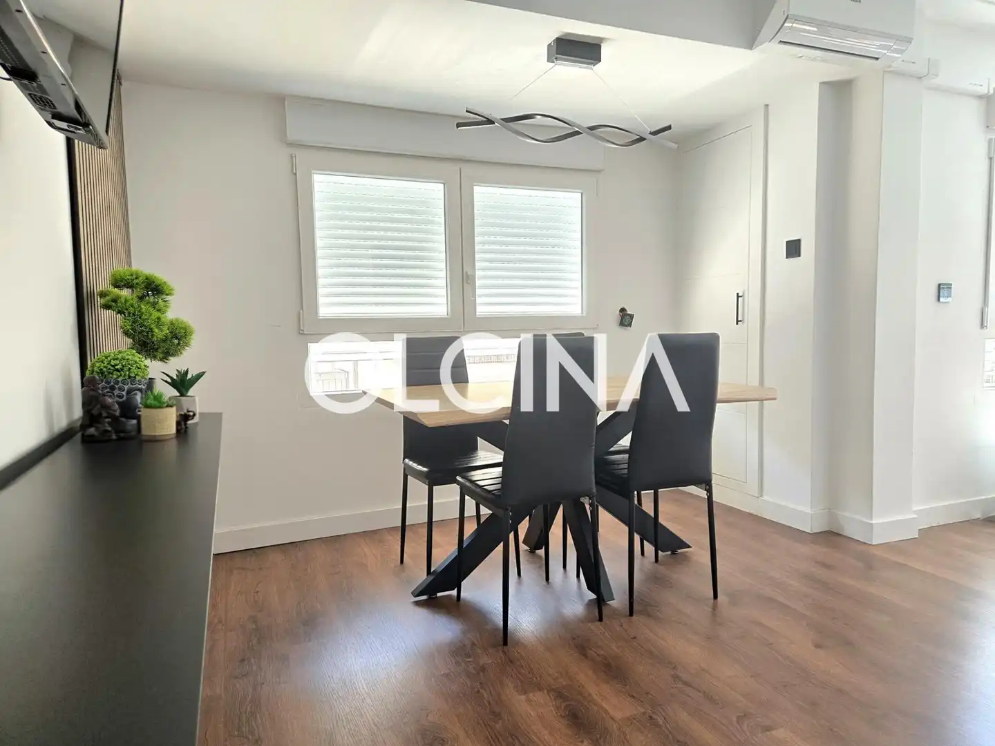 Dining room of Flat for sale in Alcoy / Alcoi  with Air Conditioner and Balcony