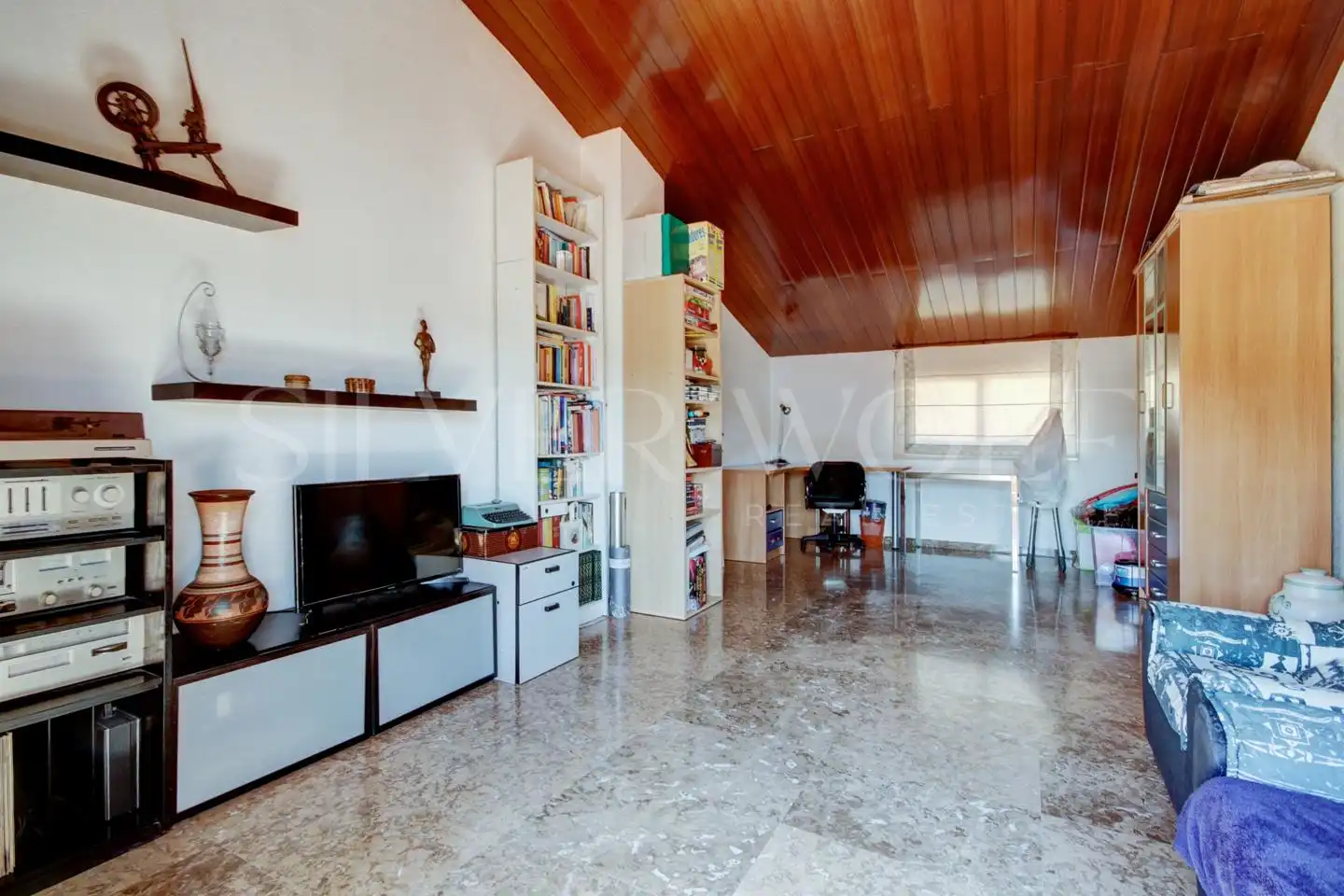 Sala d'estar de Casa adosada en venda en La Palma de Cervelló amb Aire condicionat, Calefacció i Jardí privat