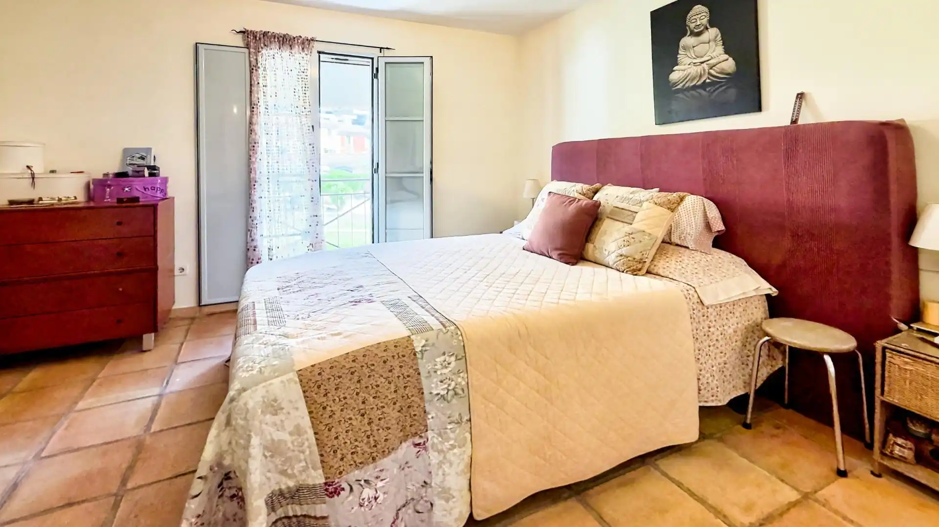 Habitación de Casa adosada en venta en Finestrat con Aire acondicionado, Jardín privado y Terraza