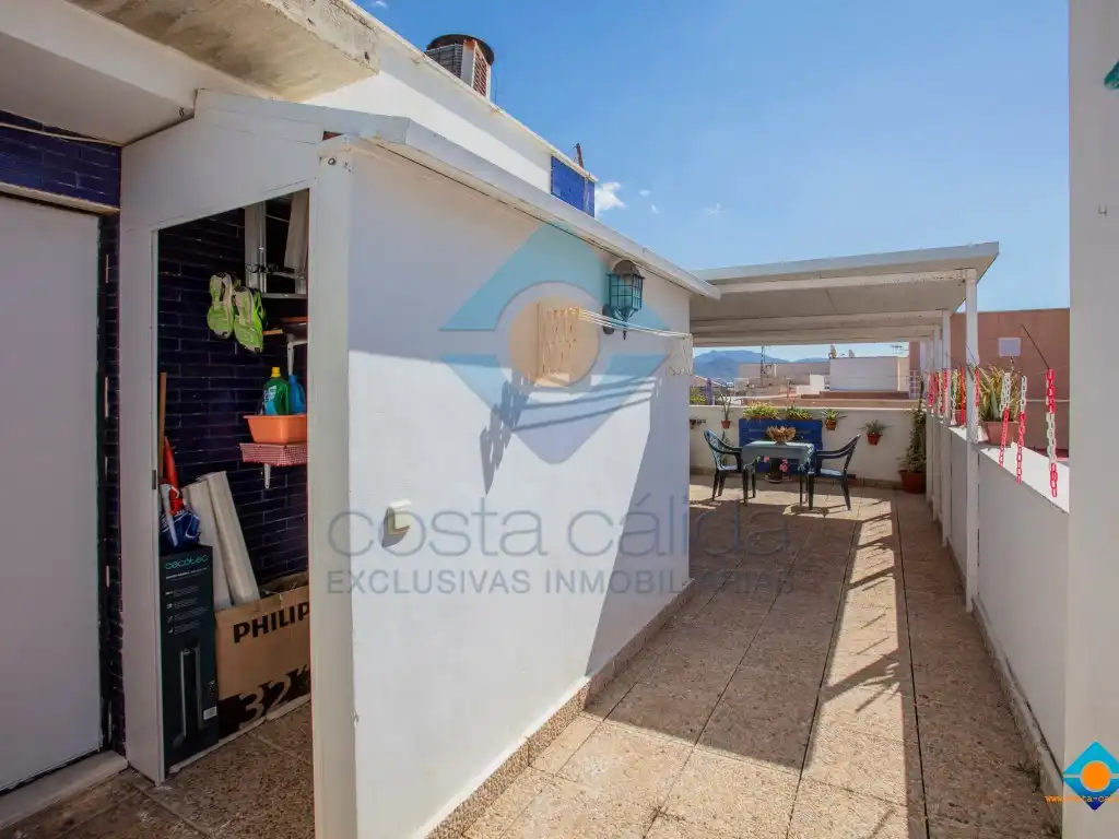 Terrassa de Pis en venda en Mazarrón amb Aire condicionat, Terrassa i Moblat