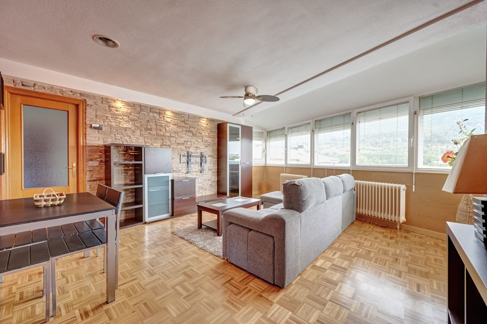 Living room of Flat for sale in Berriozar  with Heating, Parquet flooring and Storage room