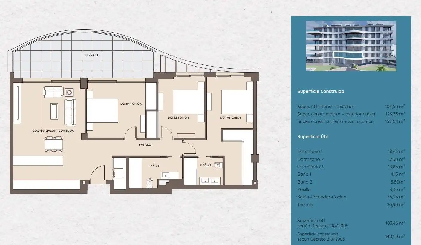 Apartamento con terraza en venta en Calle Mar Rojo, imagen 18