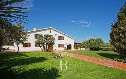 Garden of House or chalet for sale in Vilobí del Penedès  with Air Conditioner, Heating and Swimming Pool