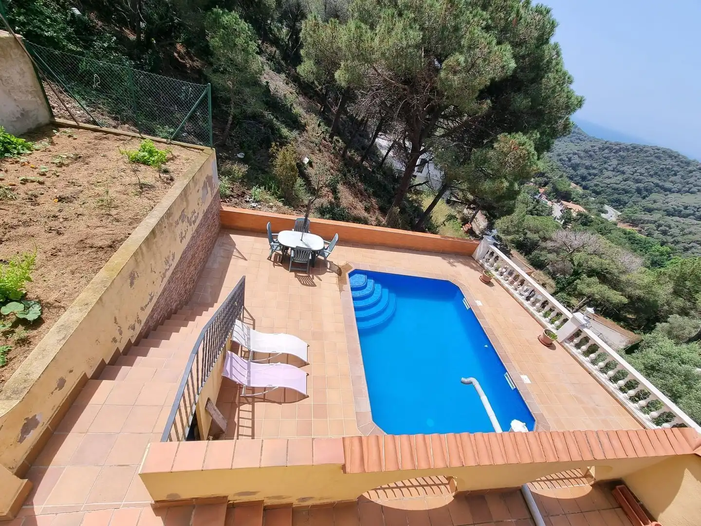 Jardín de Casa o chalet en venta en Lloret de Mar con Aire acondicionado, Calefacción y Jardín privado