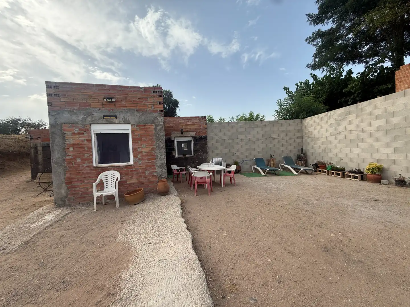 Terrassa de Finca rústica en venda en L'Aleixar amb Calefacció, Jardí privat i Parquet
