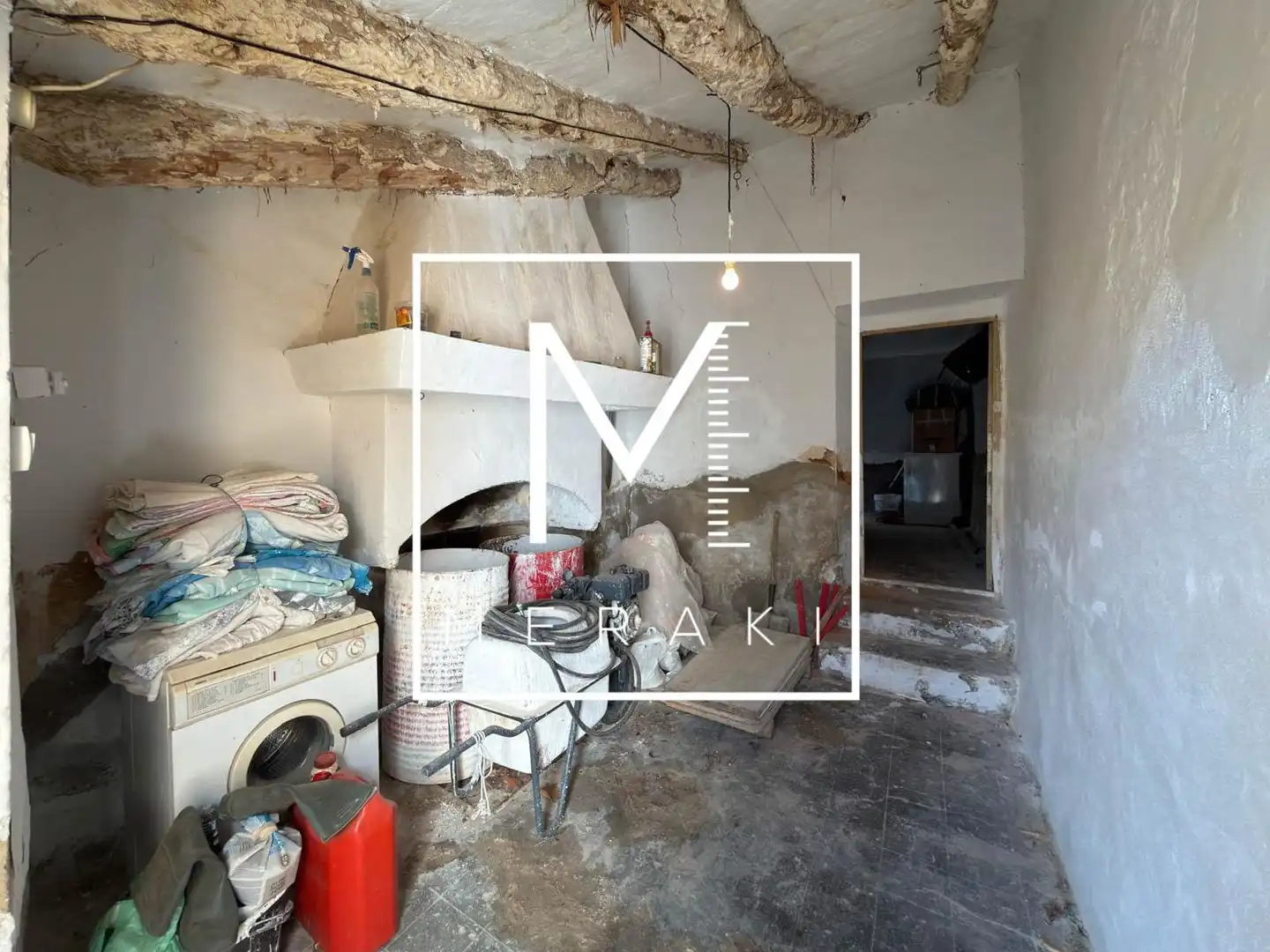 Cuina de Casa o xalet en venda en Lezuza amb Calefacció, Jardí privat i Terrassa