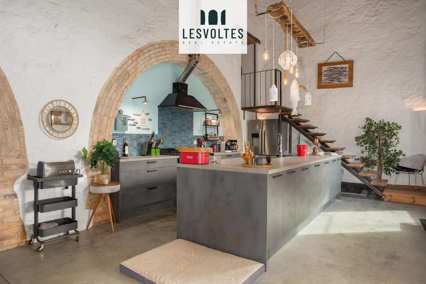 Cocina de Casa o chalet en venta en Bellcaire d'Empordà con Calefacción, Jardín privado y Parquet