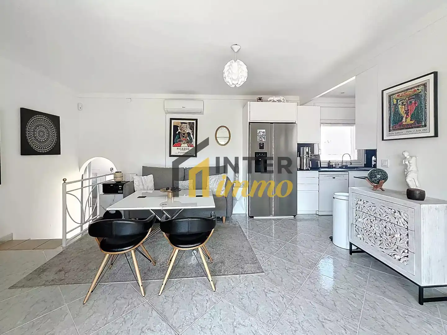 Sala de estar de Casa o chalet en venta en Empuriabrava con Aire acondicionado