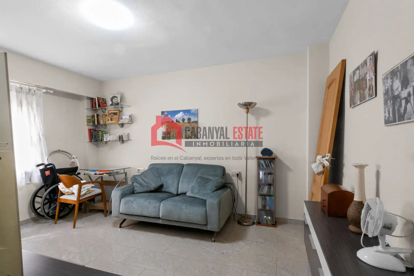 Sala d'estar de Apartament en venda en Valencia amb Aire condicionat i Balcó