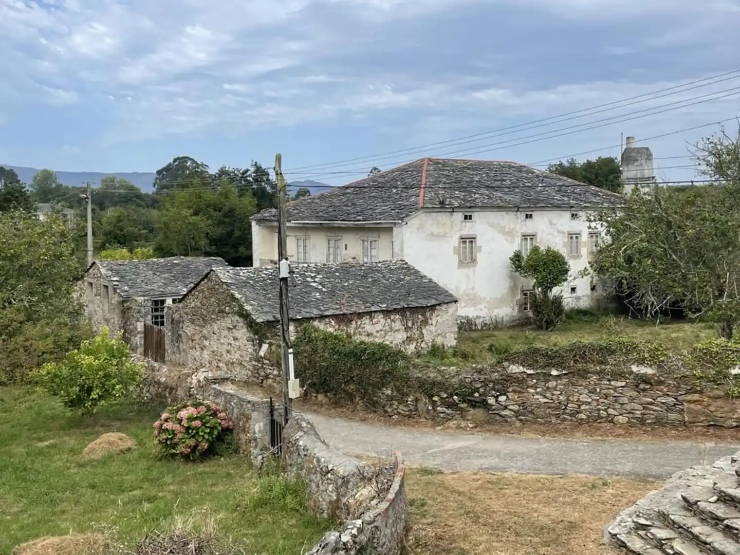Vista exterior de Finca rústica en venta en Ortigueira con Jardín privado