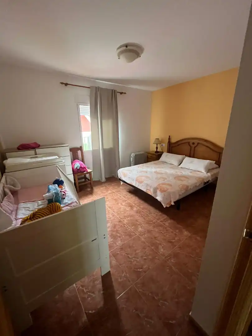 Habitación de Casa o chalet en venta en La Almarcha  con Terraza, Trastero y Amueblado