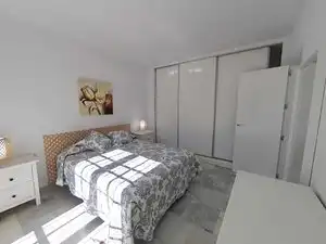 Schlafzimmer von Wohnung zur Miete in Torremolinos mit Klimaanlage, Heizung und Möbliert
