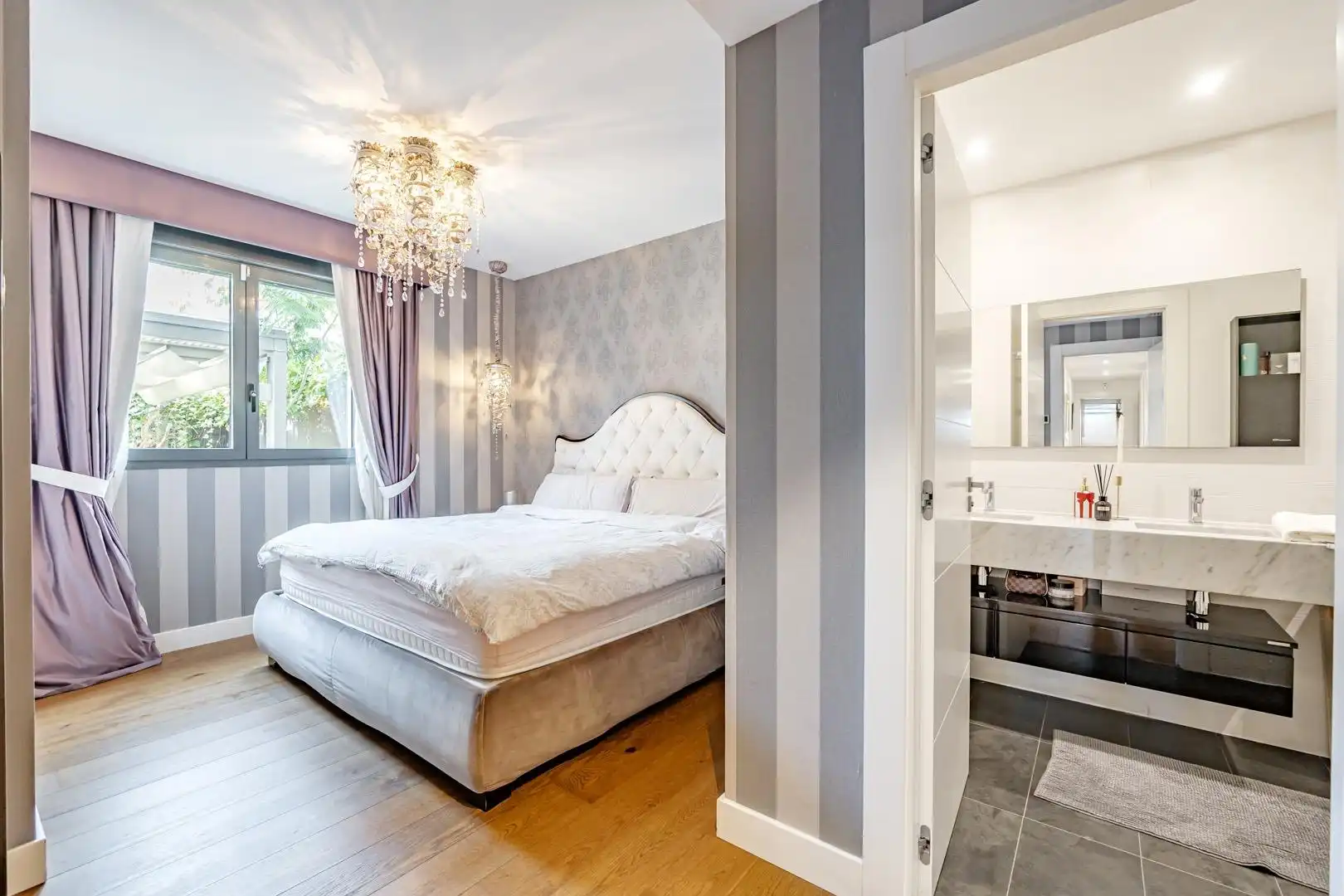 Bedroom of Ground floor for rent in Madrid  with Air Conditioner, Heating and Terrace