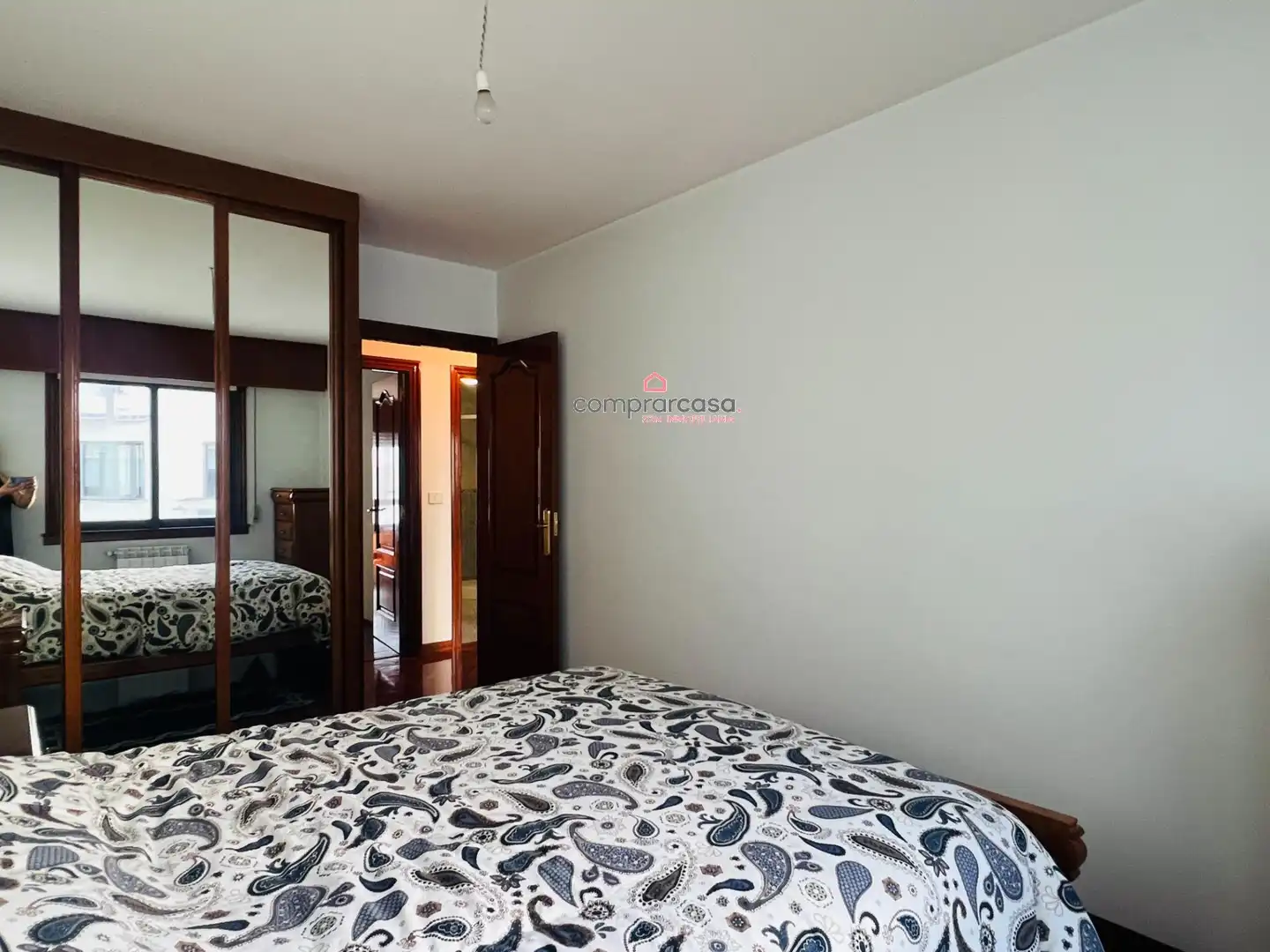 Bedroom of Flat for rent in Cambre   with Heating, Storage room and Furnished
