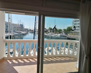 Balcony of Flat to rent in Empuriabrava  with Air Conditioner, Heating and Terrace