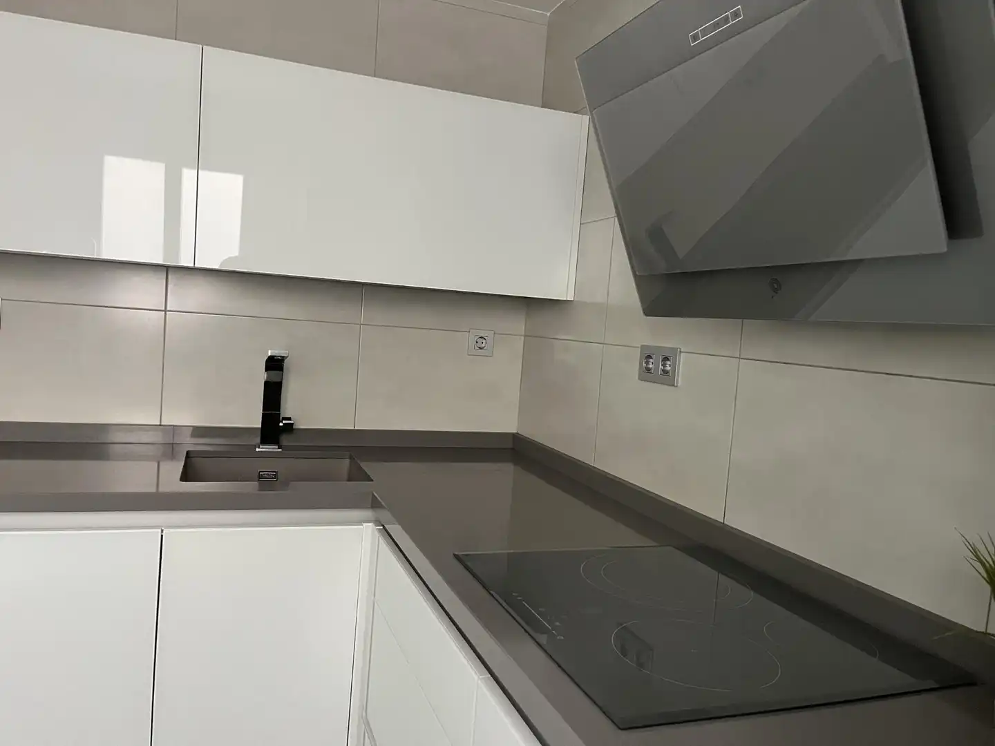 Cocina de Piso de alquiler en Almería con Aire acondicionado, Calefacción y Amueblado