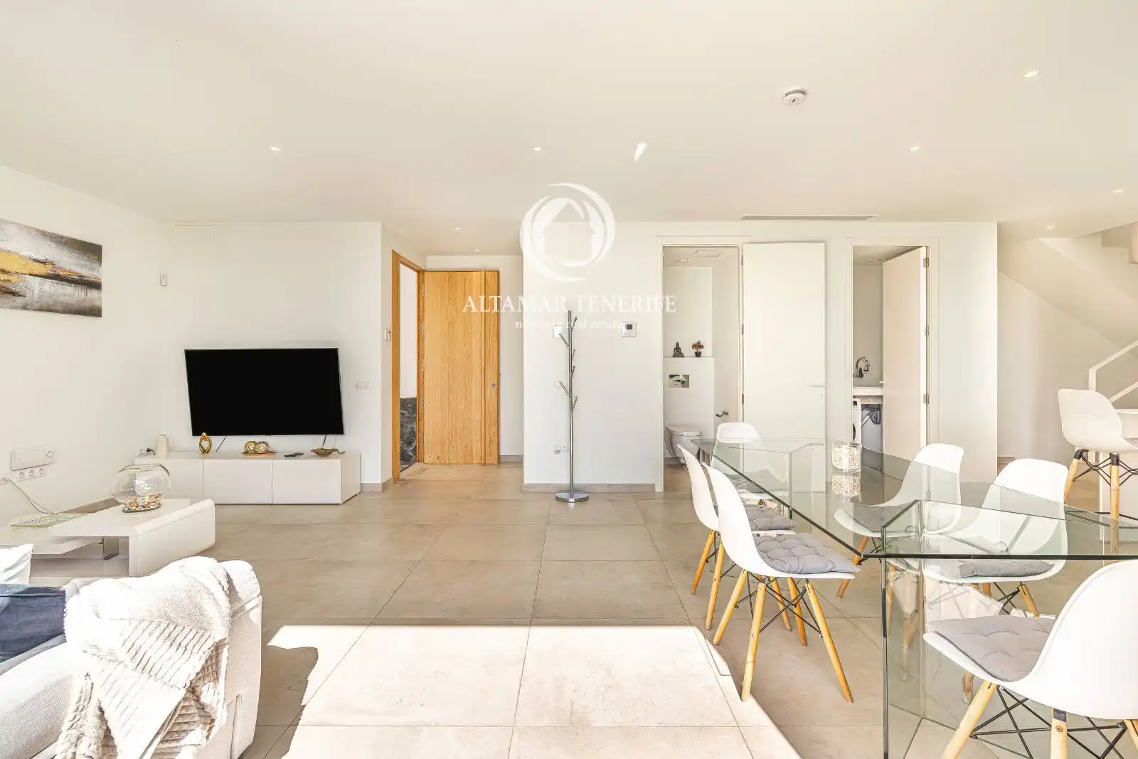 Sala de estar de Casa o chalet de alquiler en Guía de Isora con Terraza, Trastero y Piscina