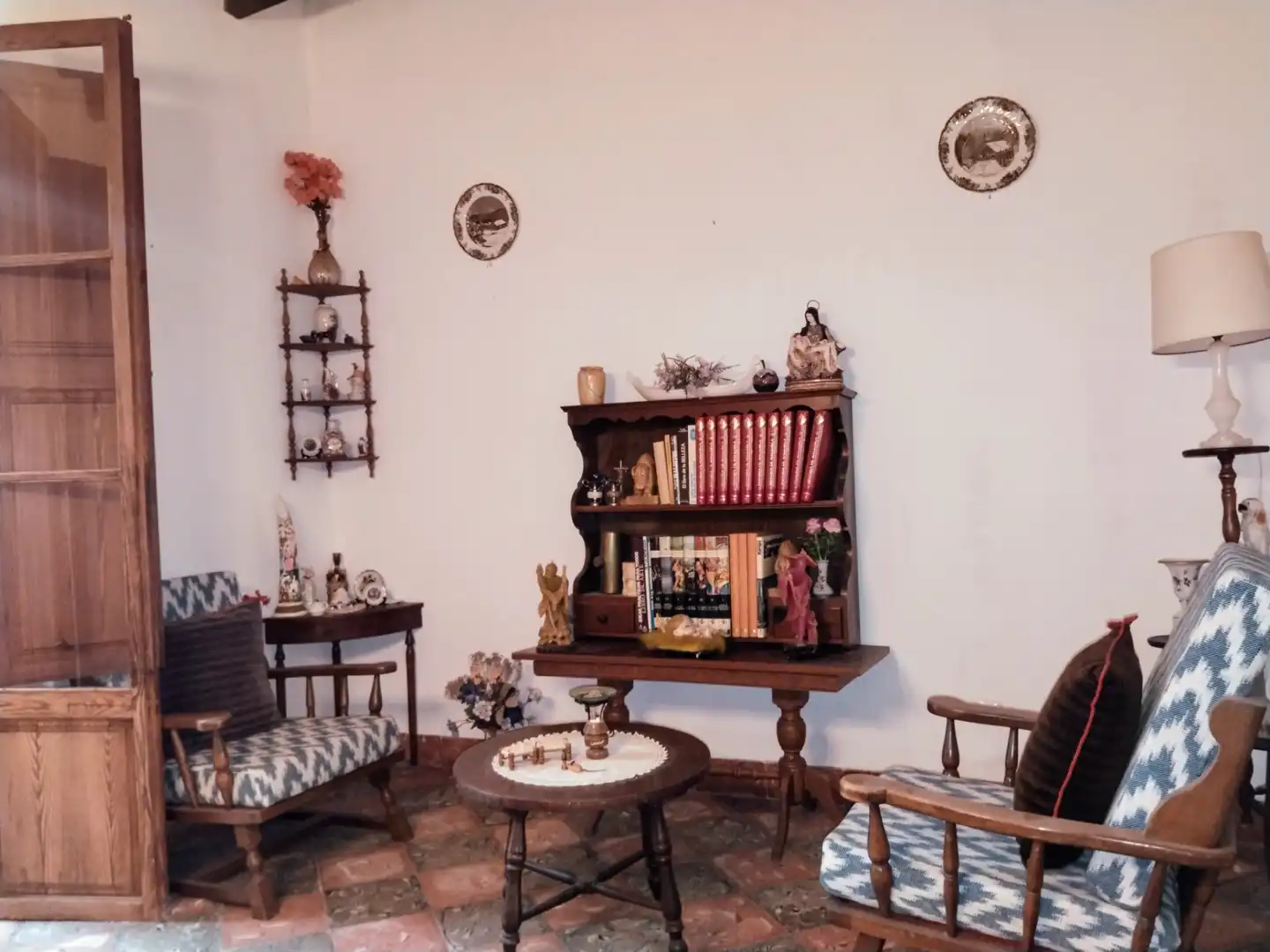 Sala d'estar de Casa adosada en venda en Llucmajor amb Jardí privat i Traster