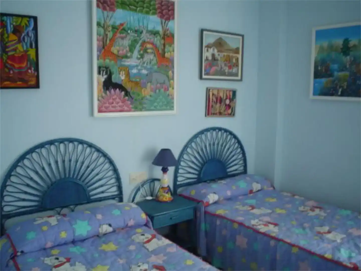 Schlafzimmer von Wohnung zur Miete in Salobreña mit Klimaanlage, Privatgarten und Schwimmbad