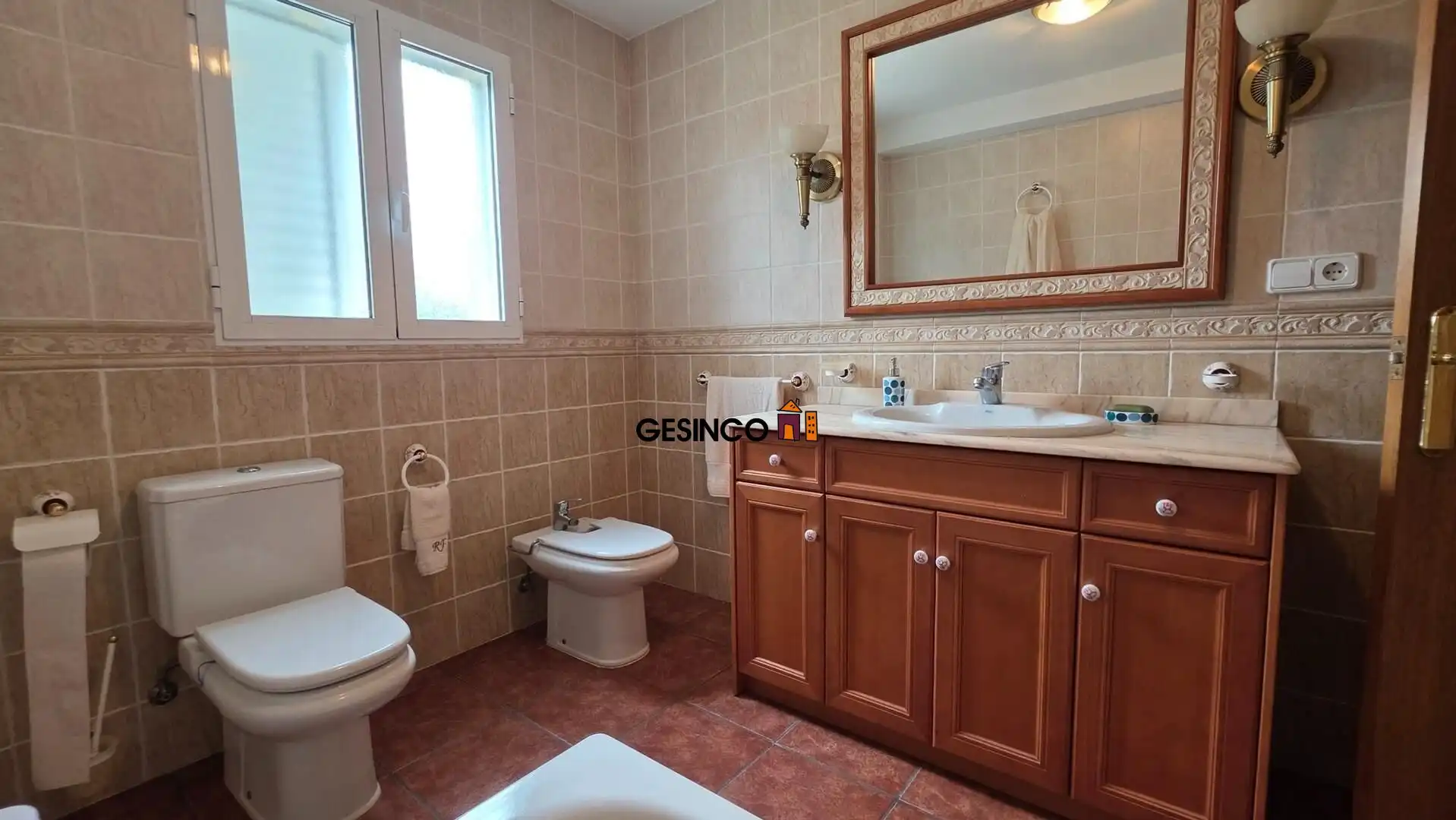Baño de Casa o chalet en venta en El Genovés con Aire acondicionado, Terraza y Trastero
