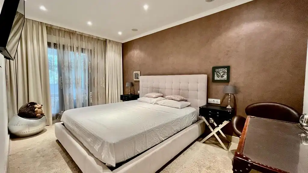 Bedroom of Ground floor for rent in Marbella  with Air Conditioner, Private garden and Terrace