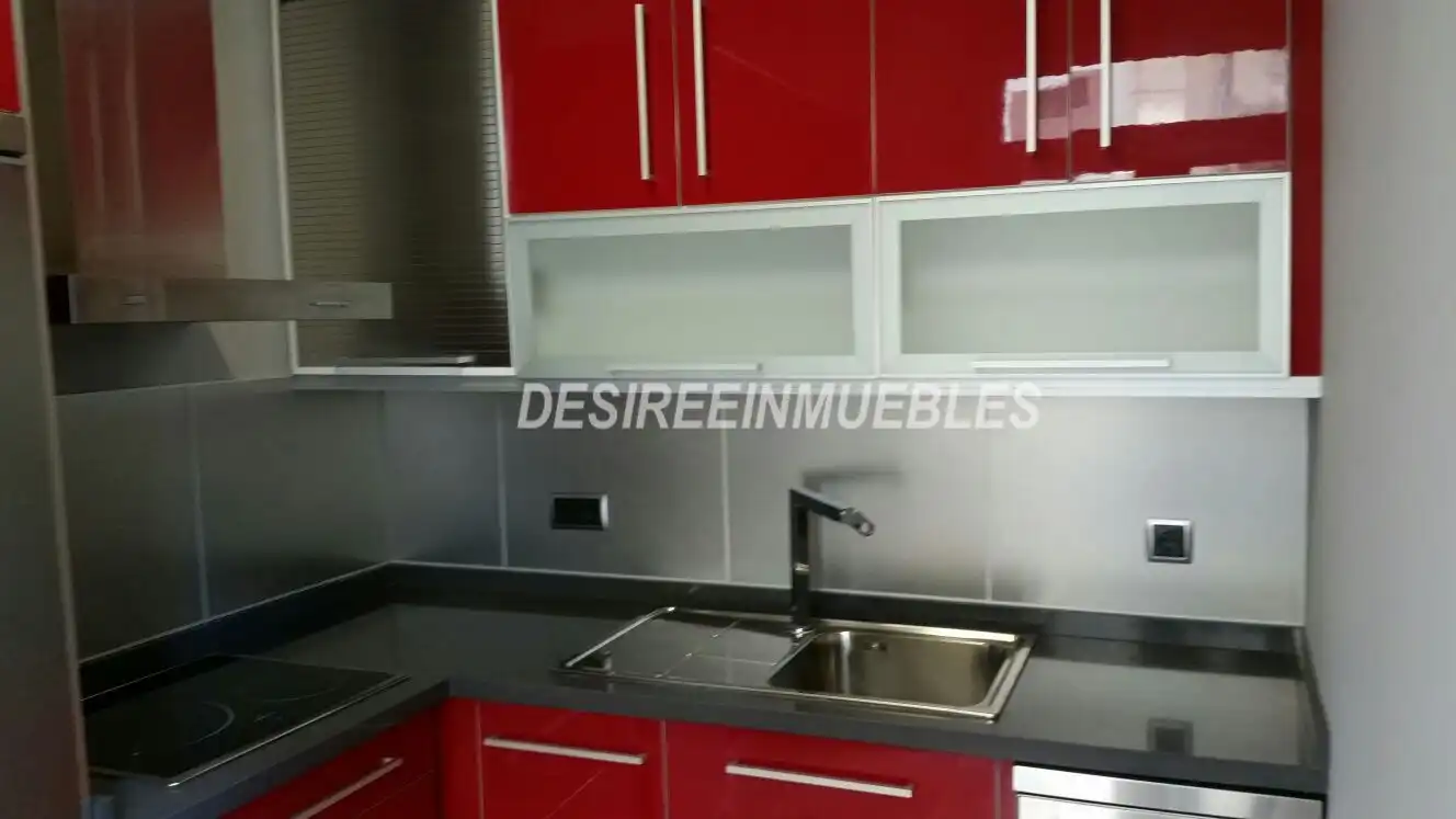 Kitchen of Flat for rent in Valencia  with Air Conditioner, Heating and Parquet flooring