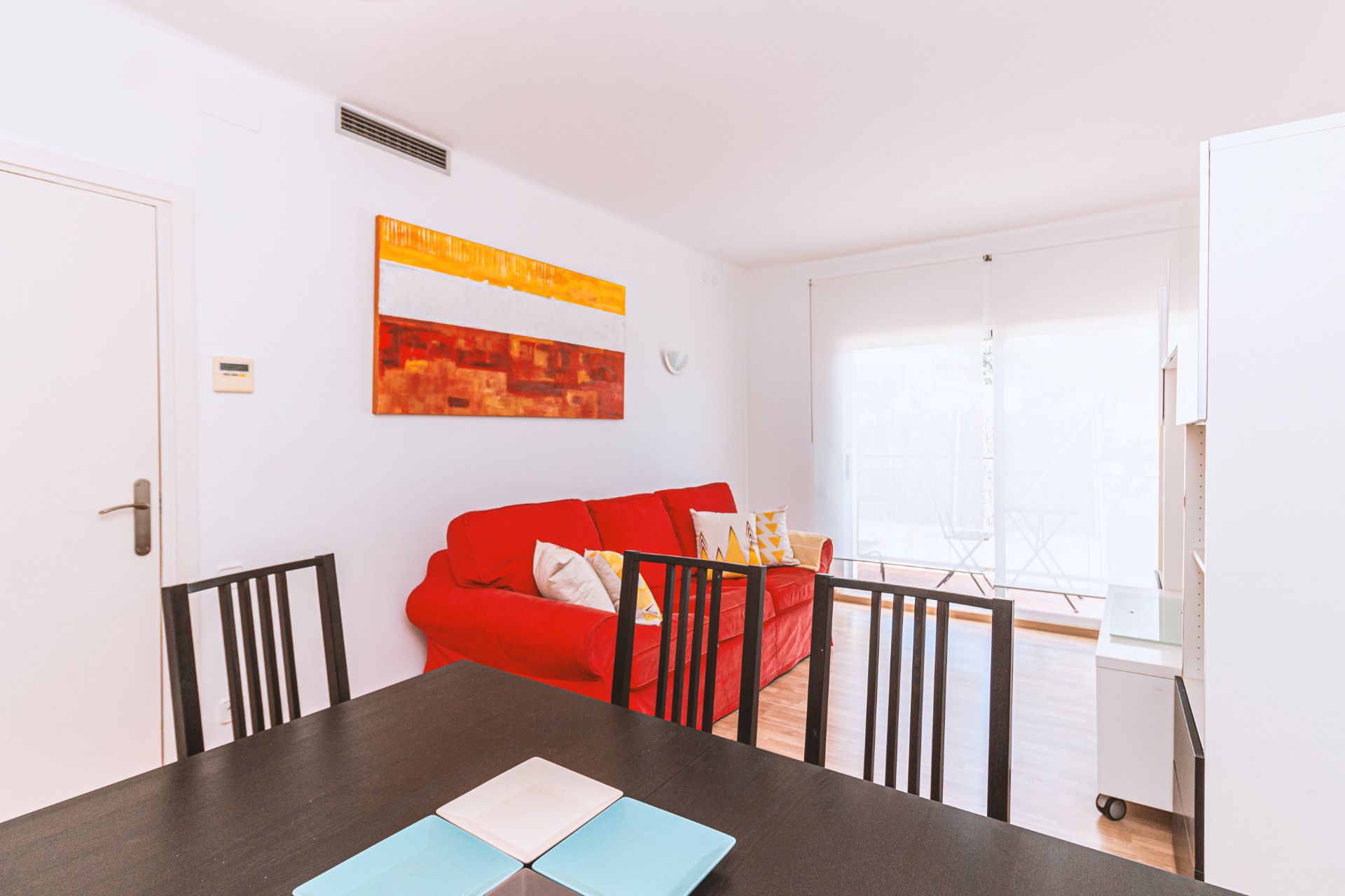 Bedroom of Flat for sale in Sant Pol de Mar  with Air Conditioner, Terrace and Balcony