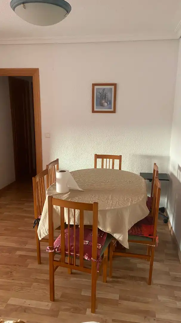 Menjador de Pis en venda en Albacete amb Calefacció, Parquet i Terrassa