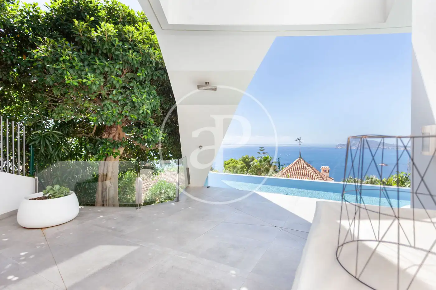 Vista exterior de Casa o chalet en venta en Altea con Aire acondicionado, Calefacción y Jardín privado
