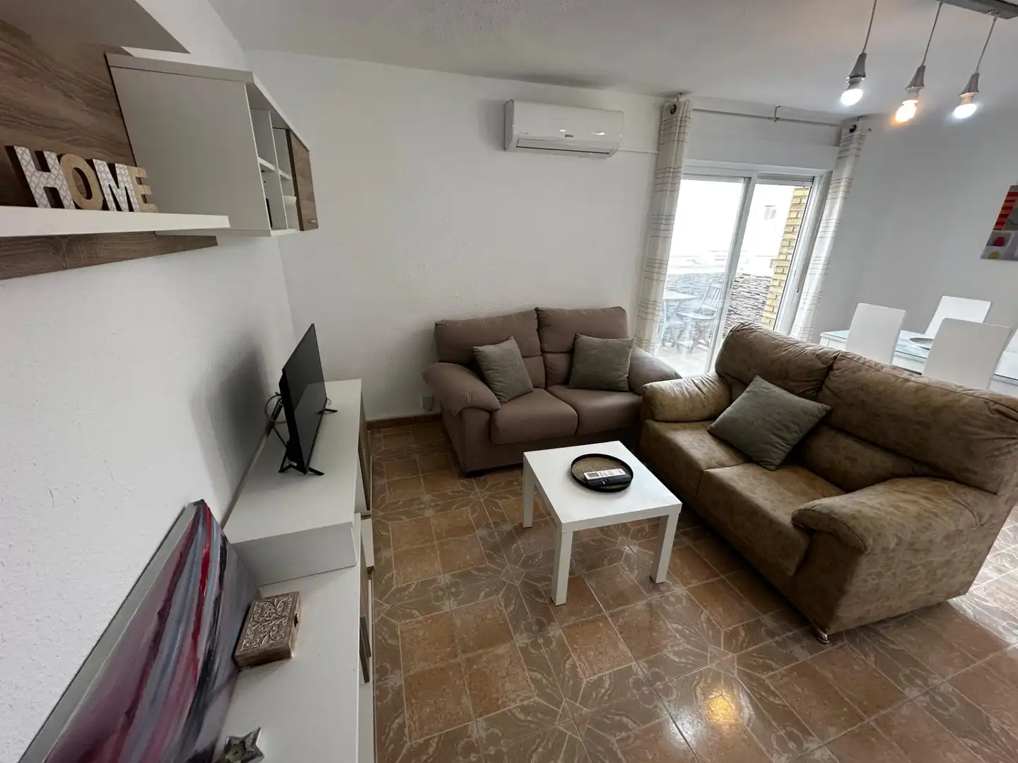 Wohnzimmer von Wohnung zur Miete in Jaén mit Klimaanlage und Möbliert