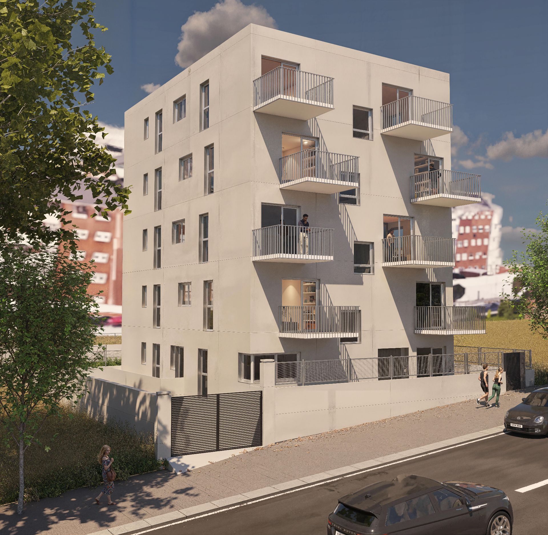 Exterior view of Flat for sale in Ávila Capital  with Heating, Terrace and Storage room