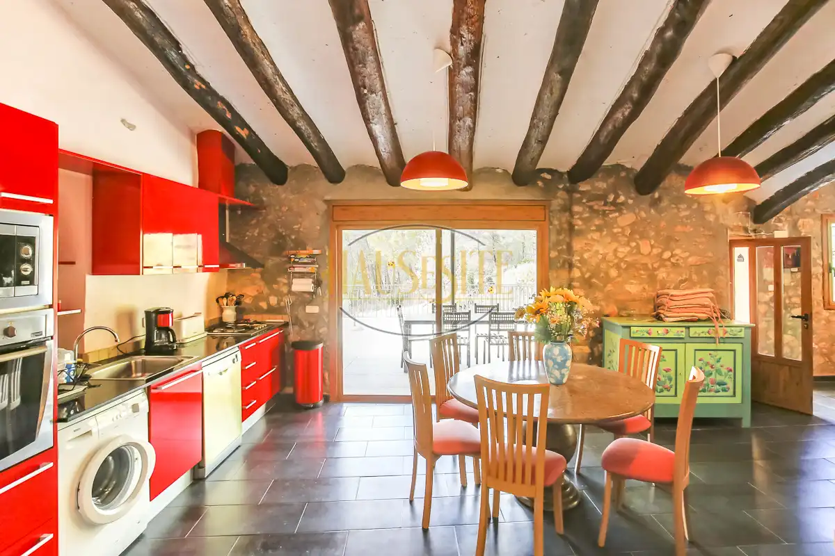 Casa rústica amb terrassa en venda a Torrelles de Foix, imagen 36
