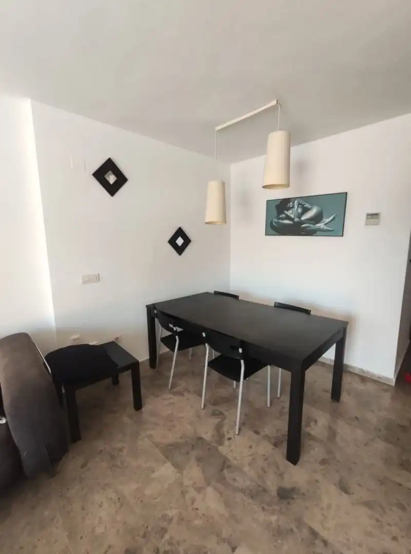 Esszimmer von Wohnung zur Miete in Málaga mit Klimaanlage, Terrasse und Abstellraum