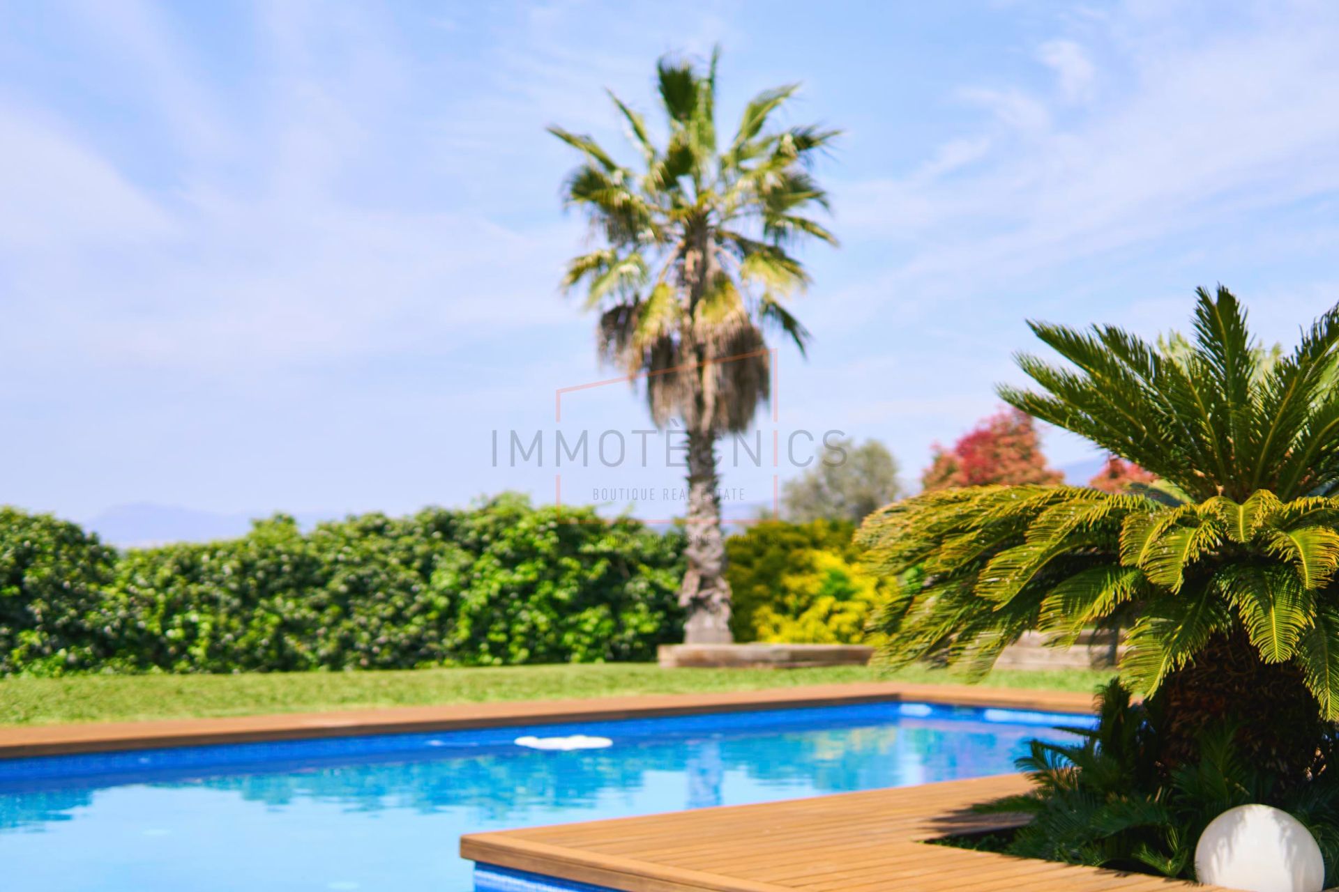 Swimming pool of House or chalet for sale in Les Franqueses del Vallès  with Air Conditioner, Heating and Private garden