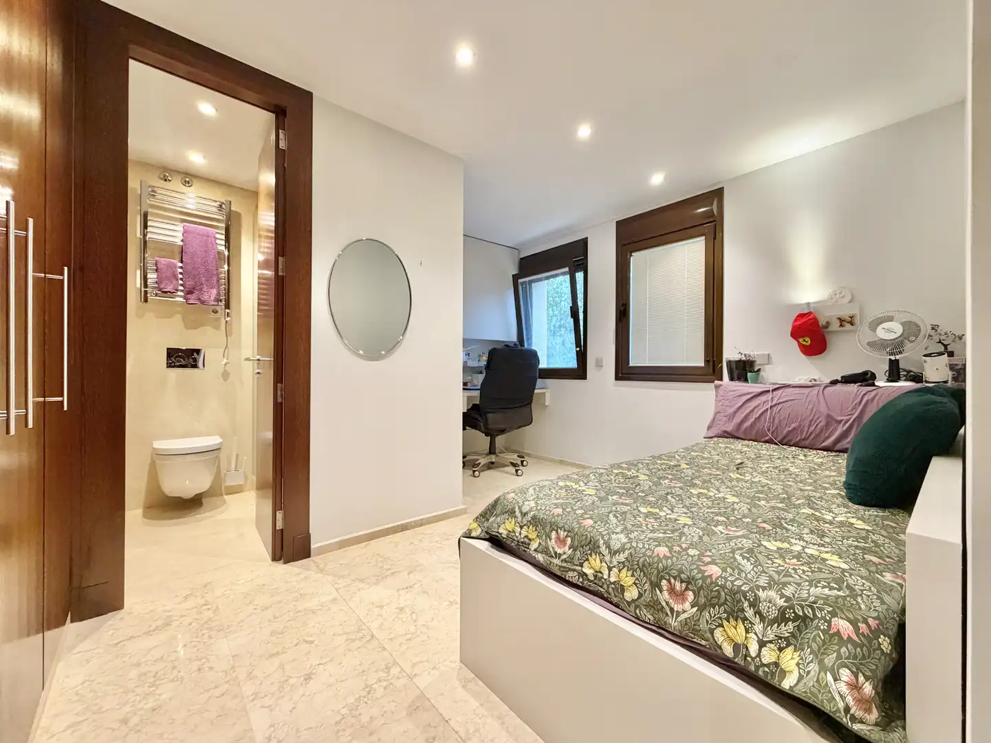 Habitación de Casa o chalet en venta en Galapagar con Aire acondicionado, Calefacción y Jardín privado