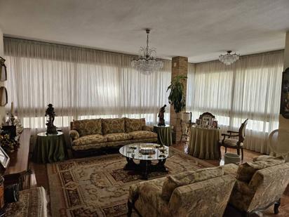 Living room of Flat for sale in  Granada Capital  with Heating and Balcony