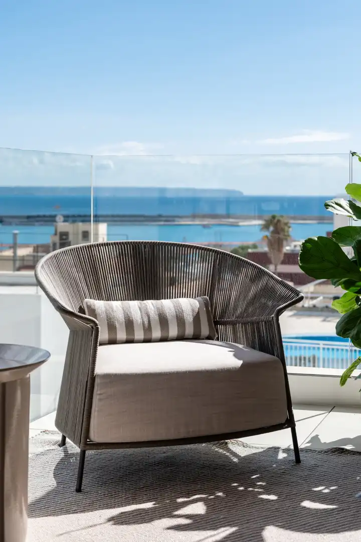 Terrasse von Wohnungen zum Verkauf in  Palma de Mallorca mit Klimaanlage, Heizung und Terrasse