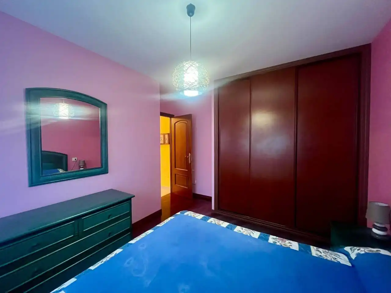 Bedroom of Flat for rent in Miño, A Coruña