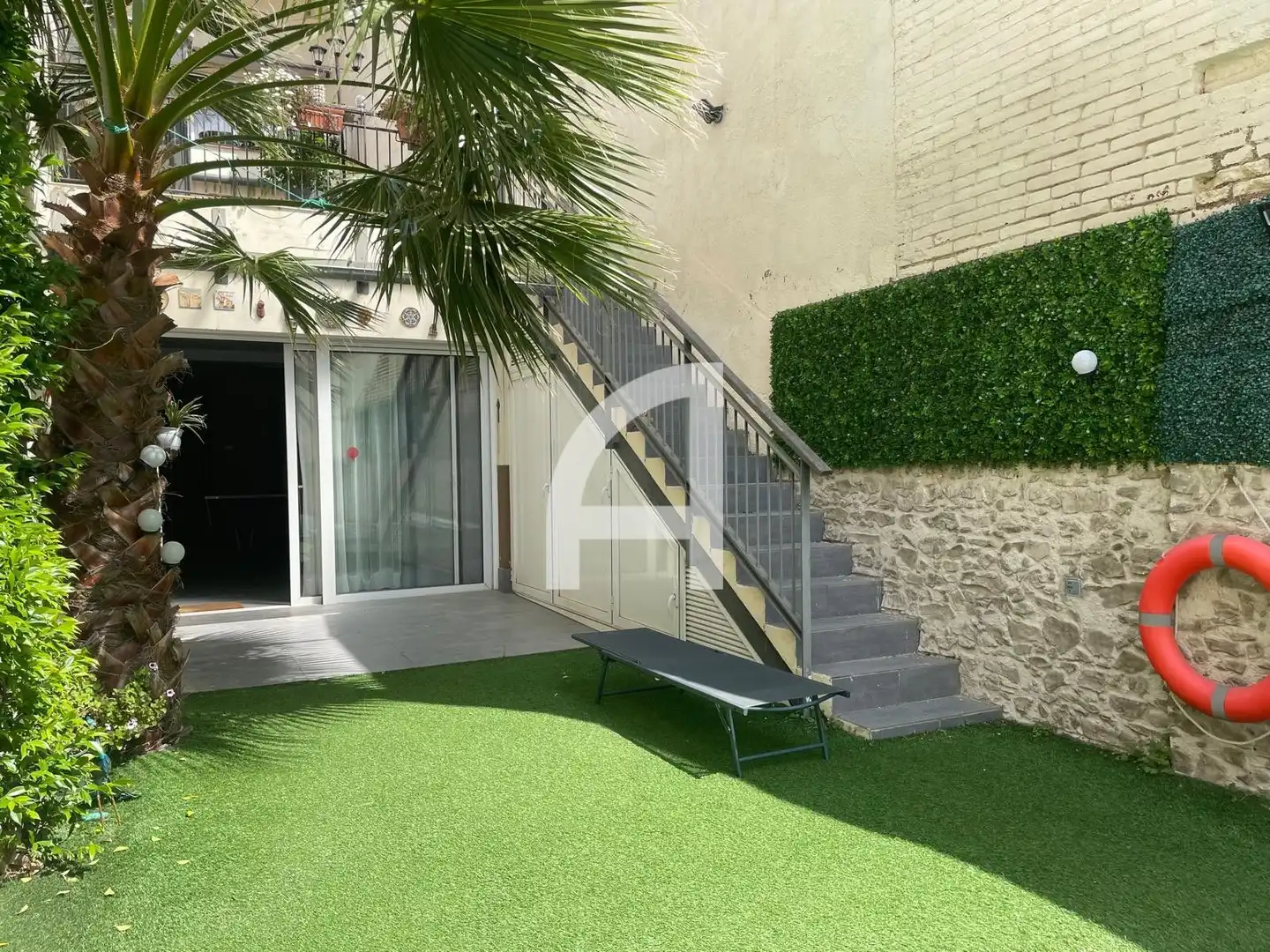 Terrasse von Haus oder Chalet zum Verkauf in Terrassa mit Klimaanlage, Heizung und Privatgarten