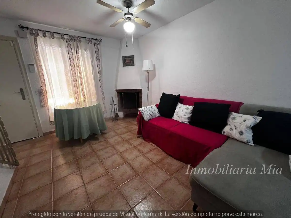 Sala d'estar de Casa o xalet de lloguer en Torremolinos amb Piscina, Moblat i Piscina comunitària
