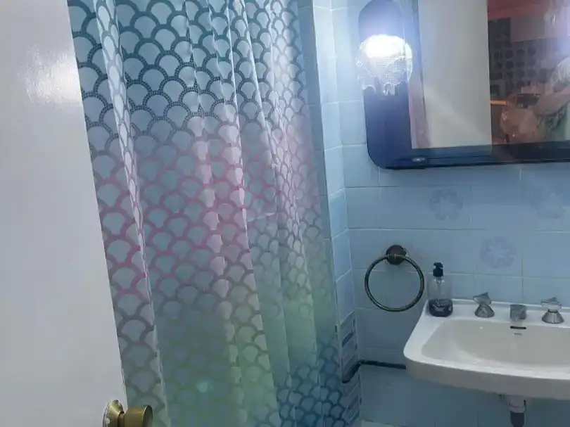 Badezimmer von Wohnung zur Miete in La Manga del Mar Menor mit Schwimmbad, Möbliert und Balkon