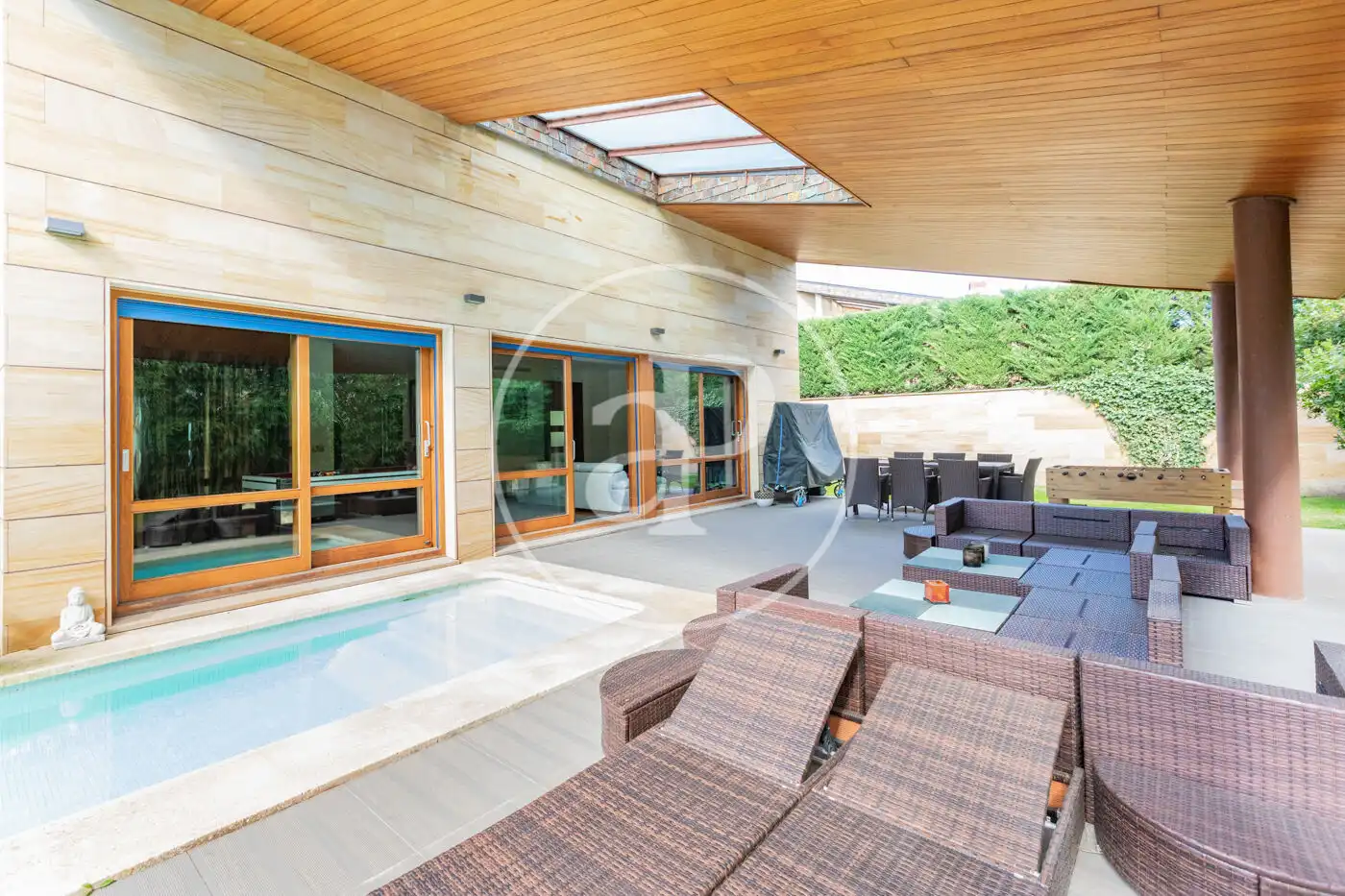Terraza de Casa o chalet en venta en Madrid con Aire acondicionado, Calefacción y Jardín privado