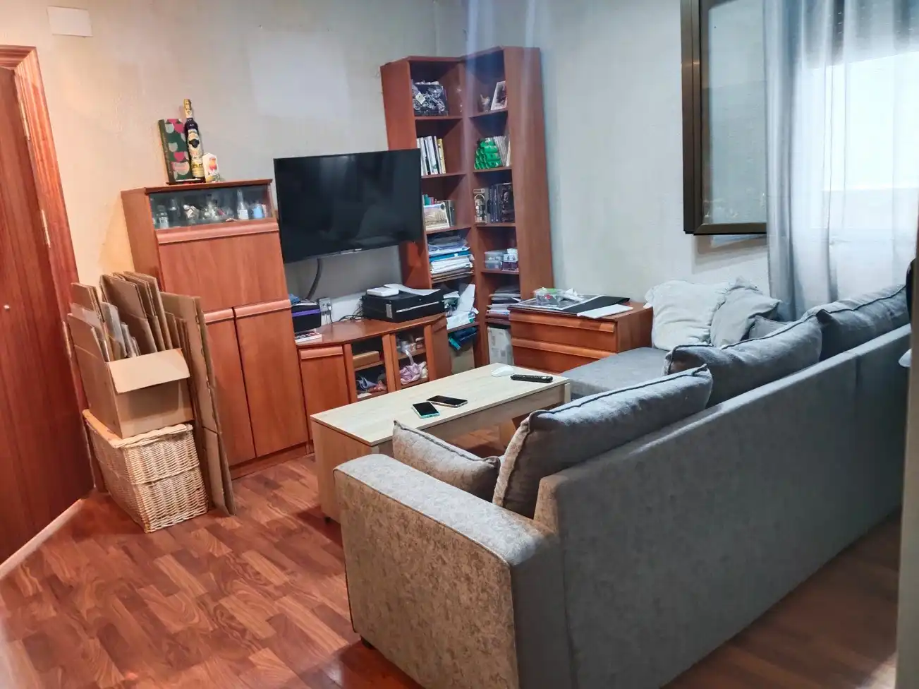 Sala d'estar de Pis en venda en Portugalete