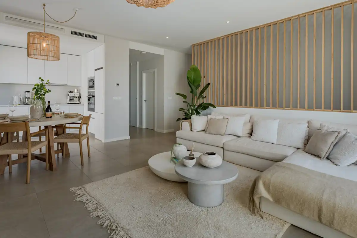 Living room of Detached homes for sale in Mijas  with Private garden and Swimming Pool