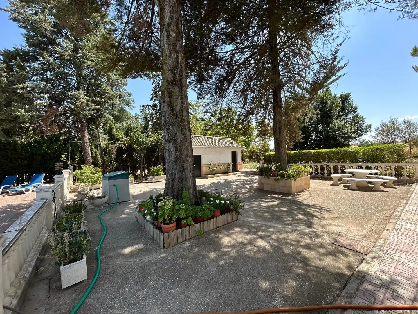 Garden of Houses for sale in Alcolea de Calatrava  with Air Conditioner, Heating and Terrace