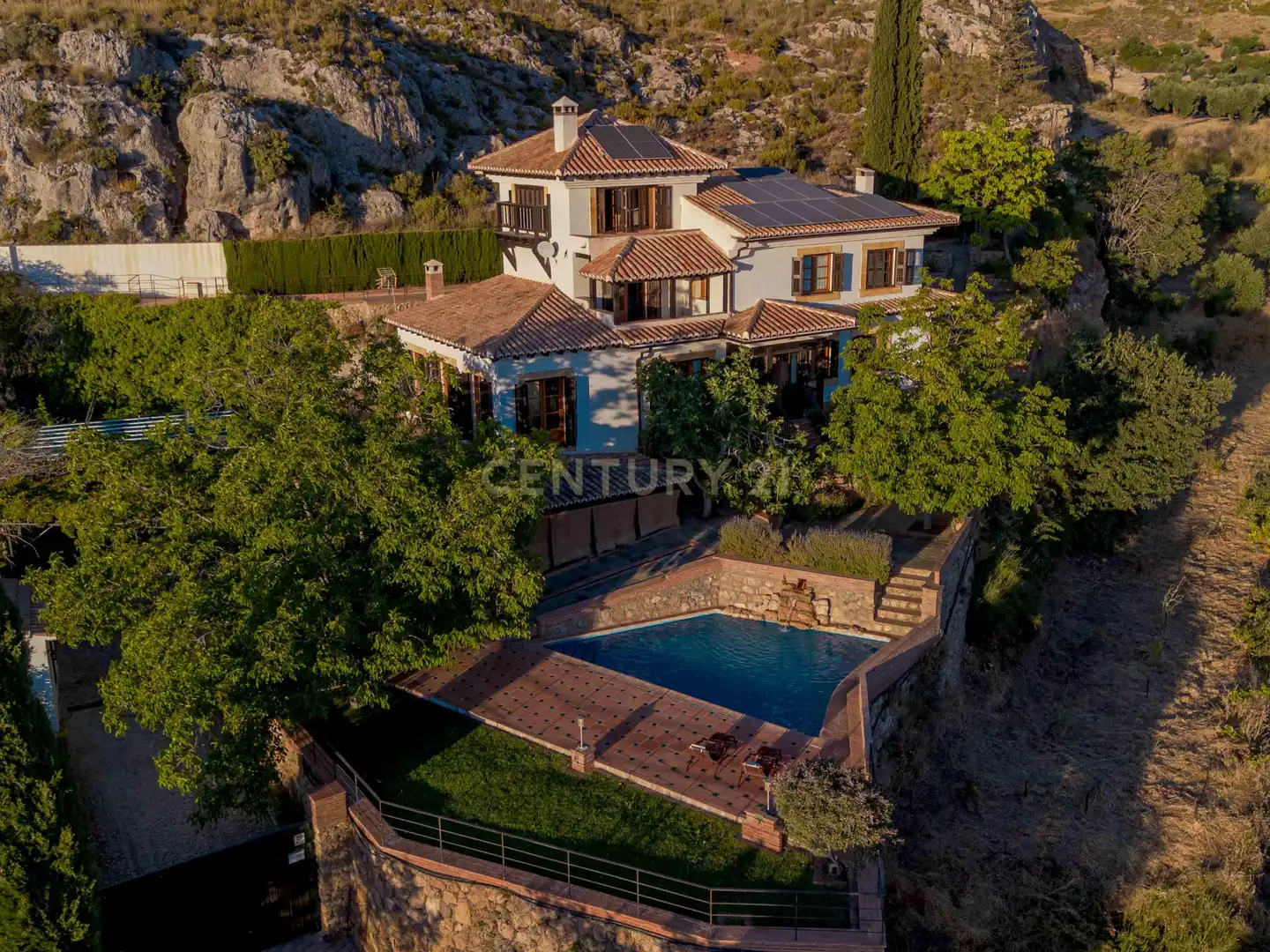 Vista exterior de Casa o chalet en venta en Nívar con Jardín privado, Trastero y Piscina