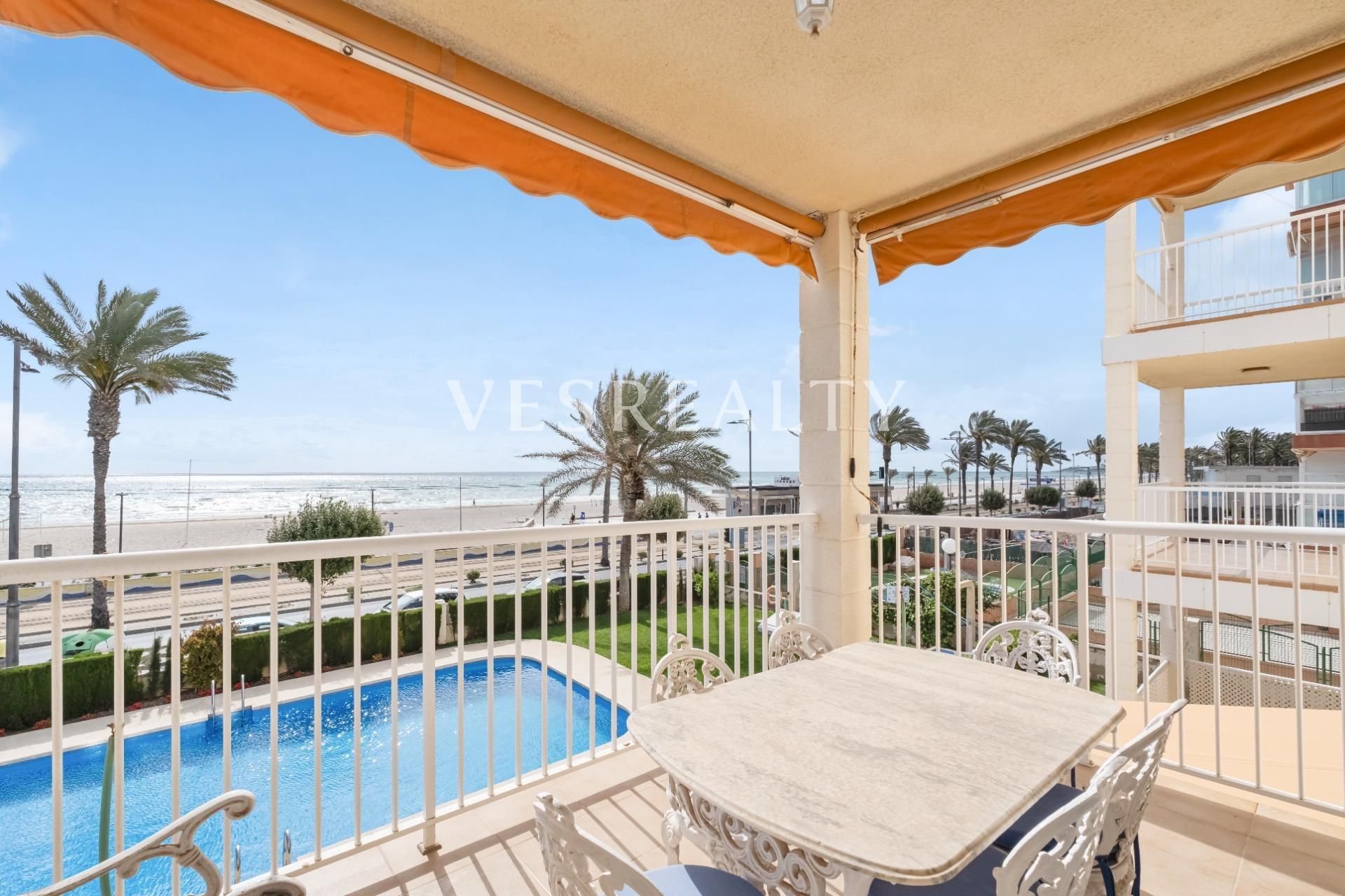 Bedroom of Flat for sale in El Campello  with Air Conditioner, Private garden and Terrace