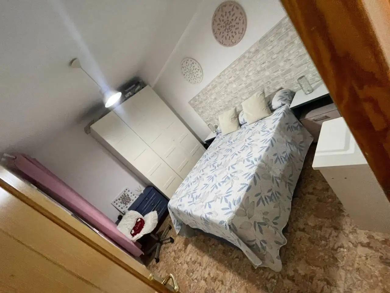 Schlafzimmer von Wohnung zum Verkauf in  Palma de Mallorca mit Klimaanlage und Balkon