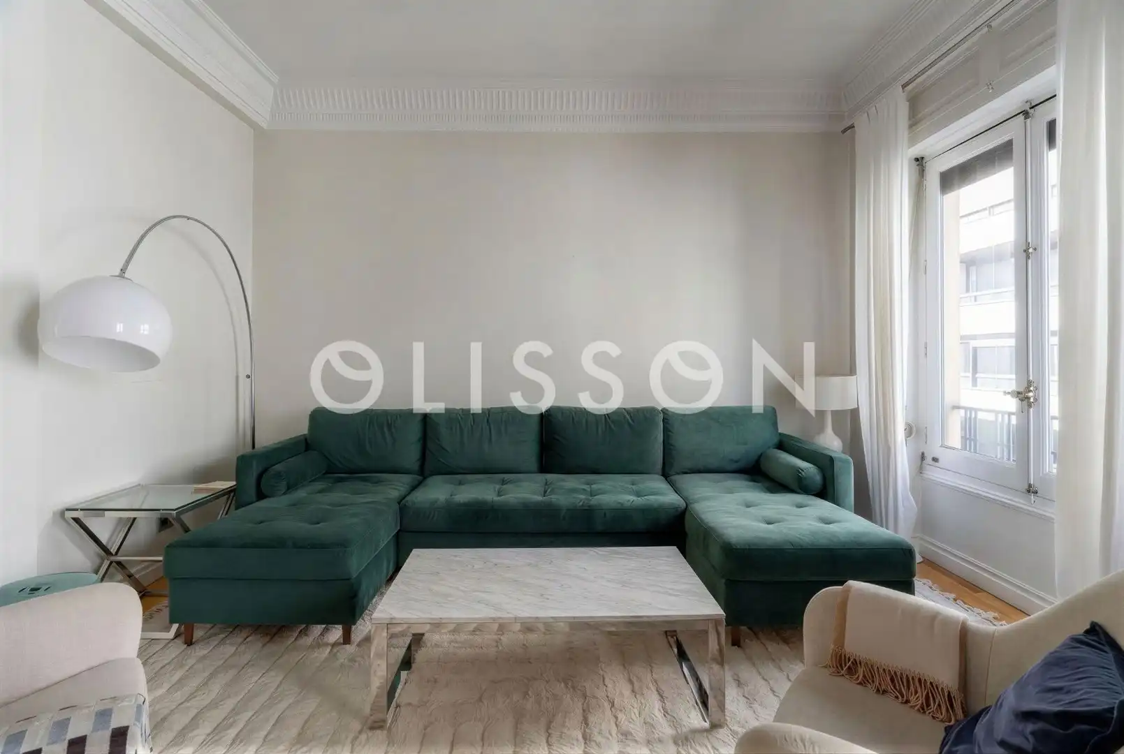 Sala de estar de Piso en venta en  Madrid Capital con Calefacción y Trastero