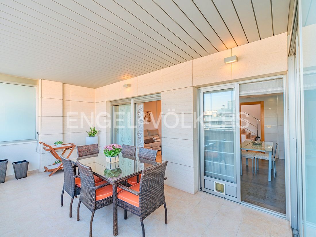 Terrasse von Dachboden zum verkauf in Elche / Elx mit Klimaanlage, Heizung und Terrasse